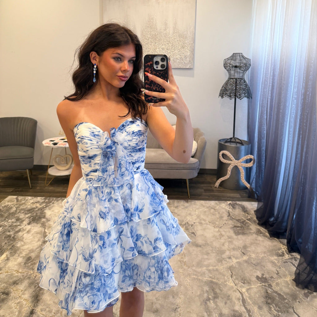JoycesTPR Sherri Hill 58297 Ivory Blue 