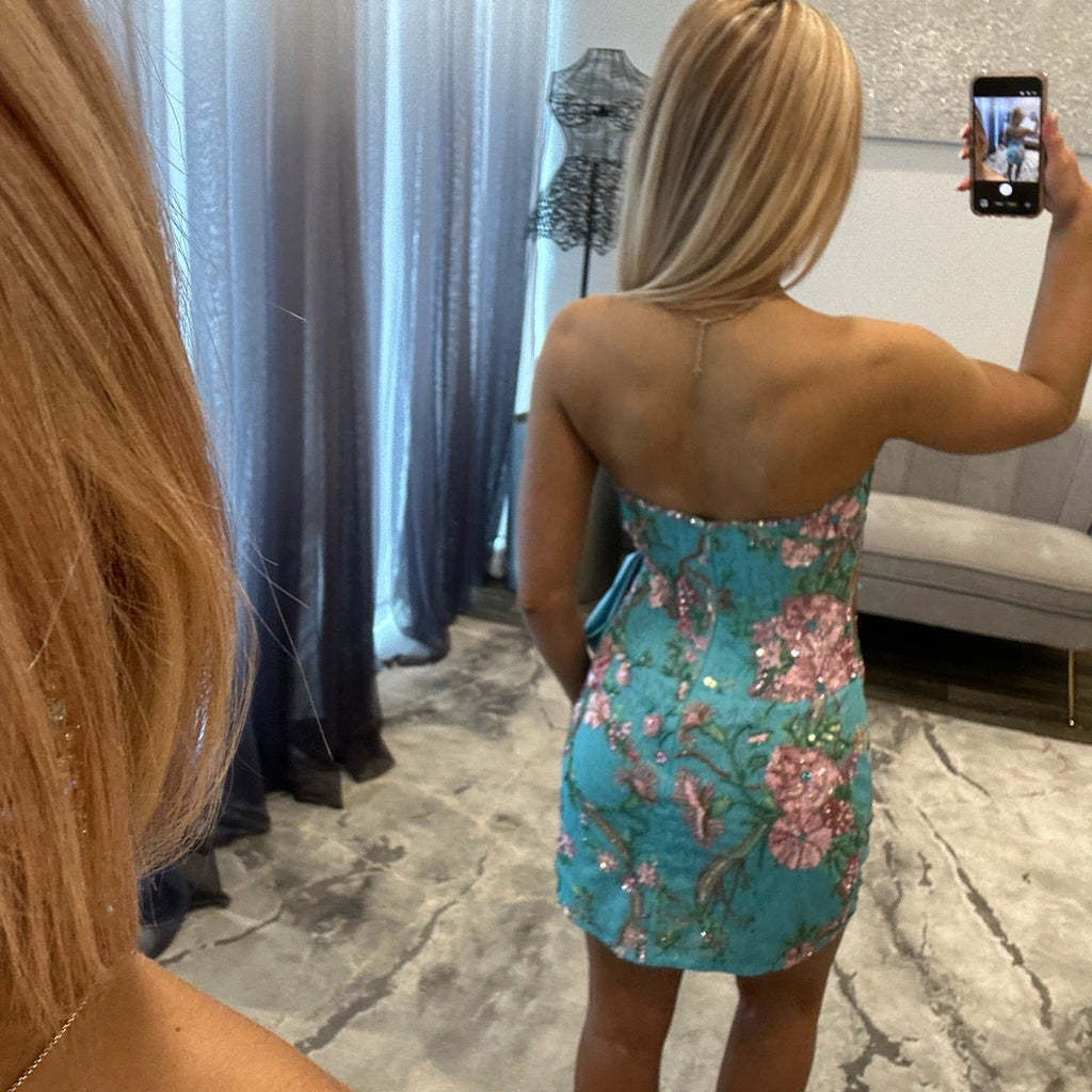 JoycesTPR Sherri Hill 58300 Aqua Close 