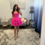 JoycesTPR Sherri Hill 58316 Bright Fuchsia 