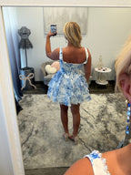 JoycesTPR Sherri Hill 58317 Ivory Blue 