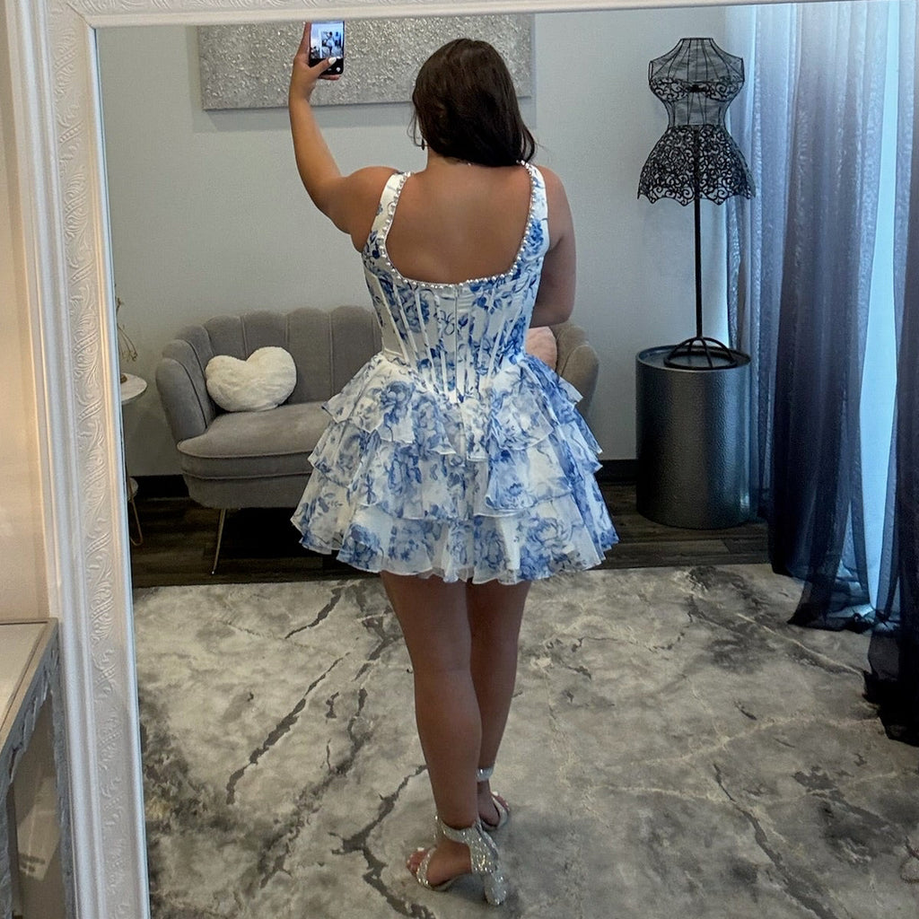 JoycesTPR Sherri Hill 58317 Ivory Blue Sophia 