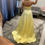 JoycesTPR Sherri Hill 58331 Yellow 