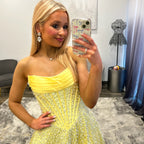 JoycesTPR Sherri Hill 58331 Yellow 
