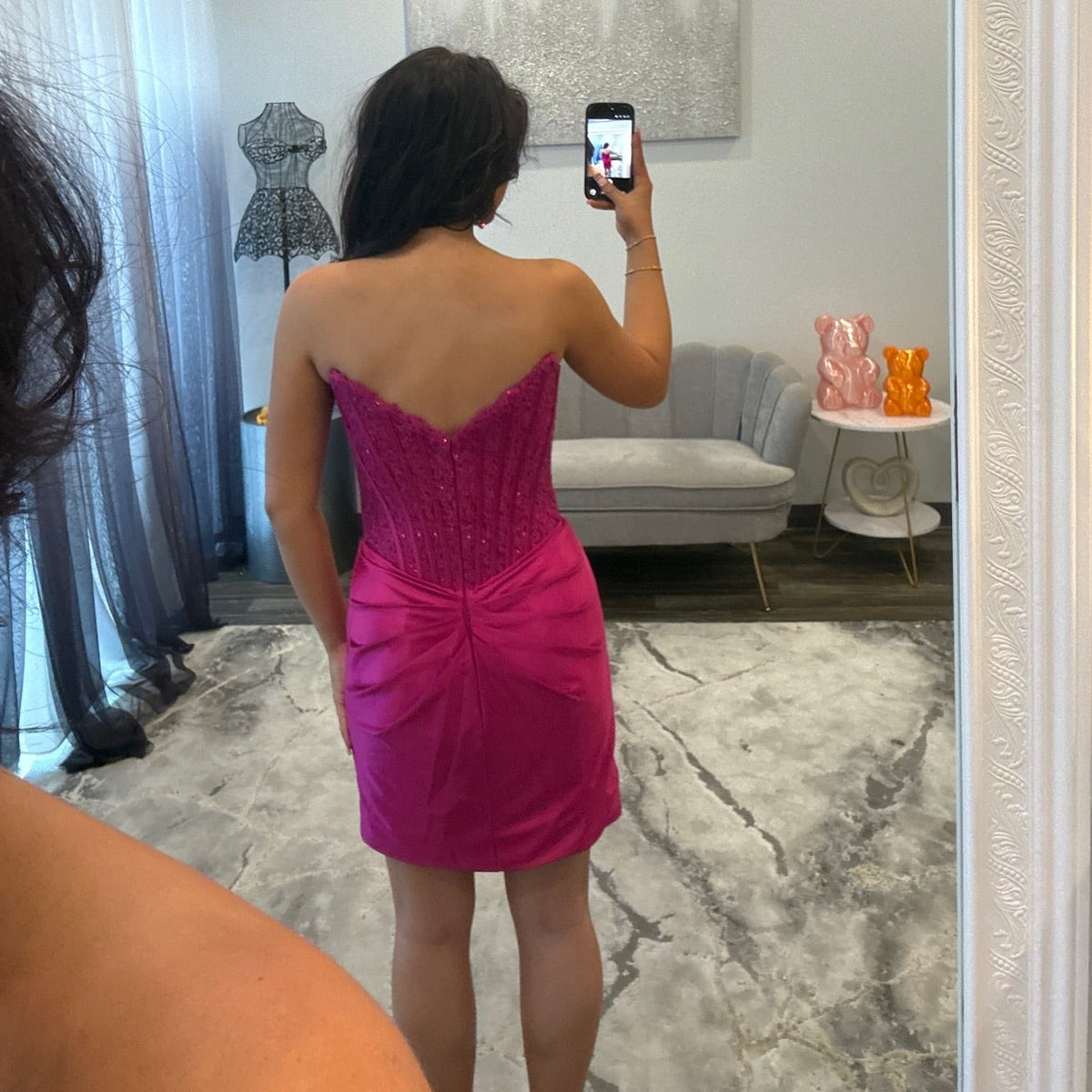 JoycesTPR Sherri Hill 5835 Magenta