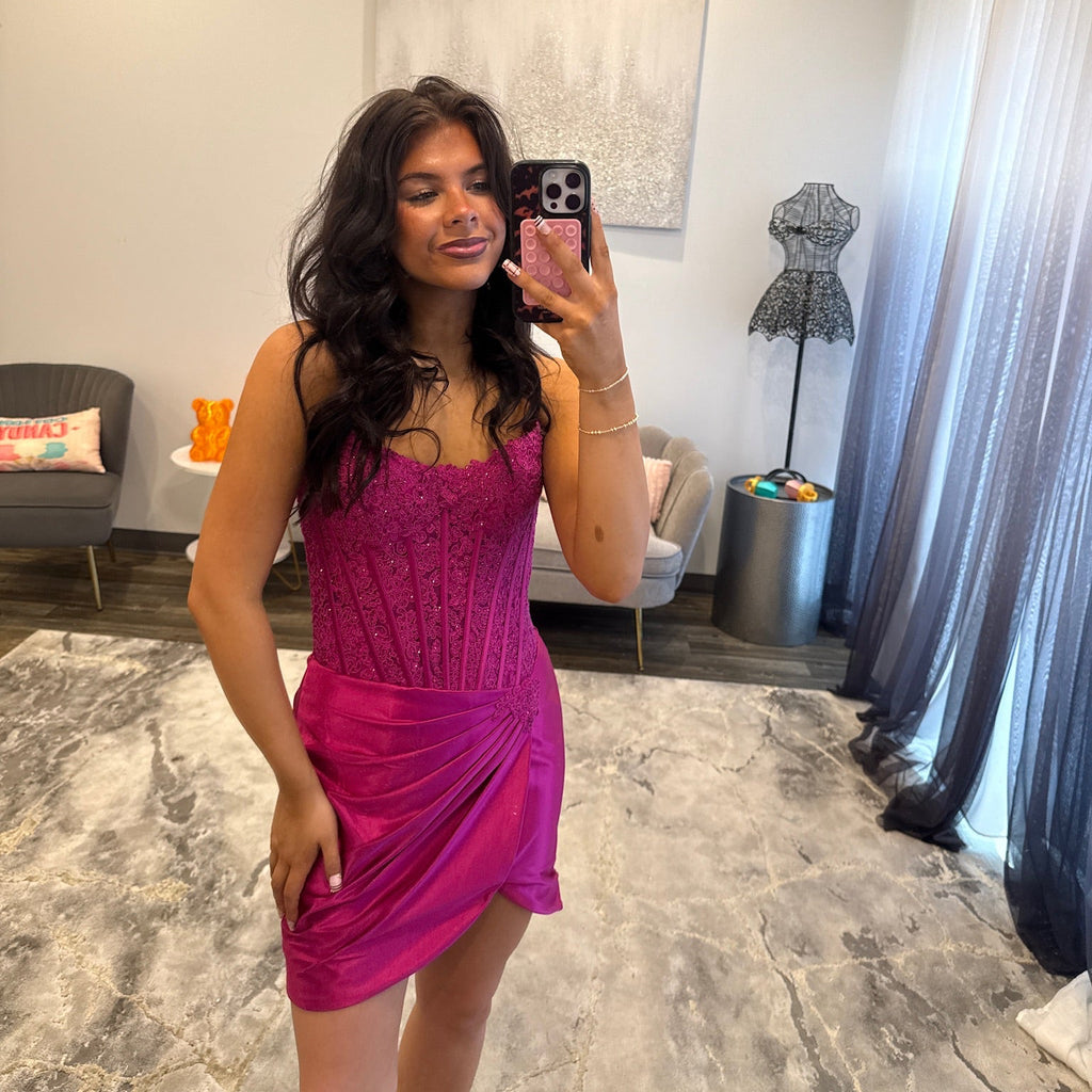JoycesTPR Sherri Hill 5835 Magenta