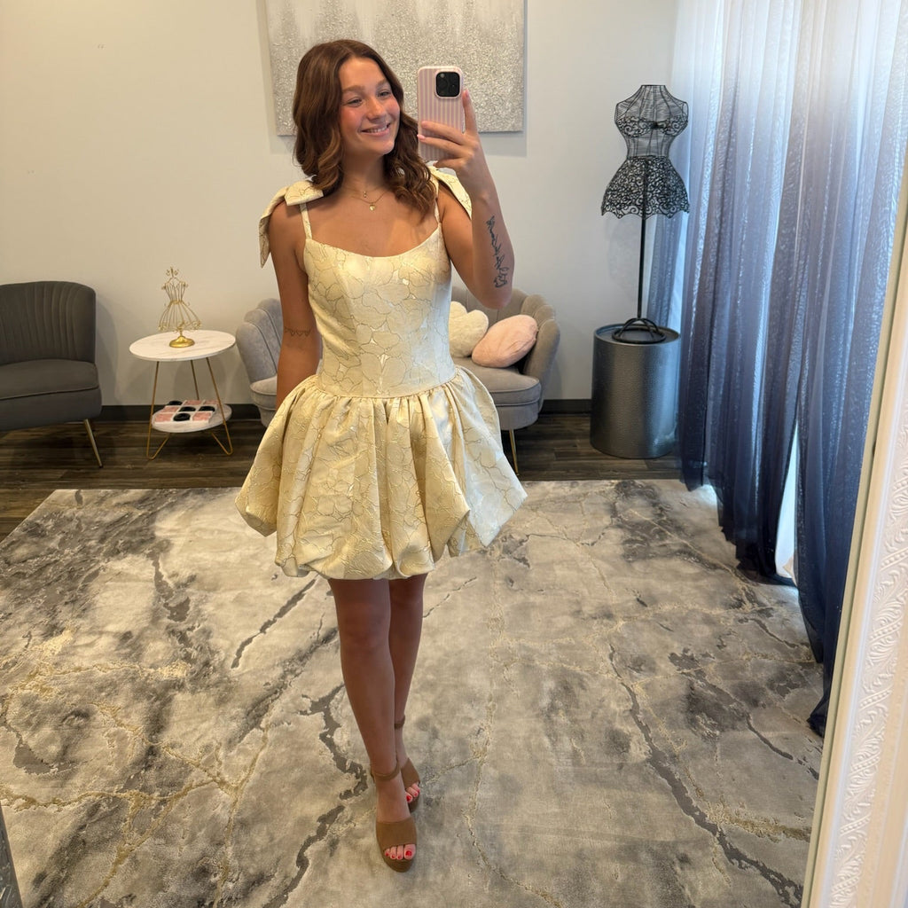 JoycesTPR Sherri Hill 58363 Gold Print 