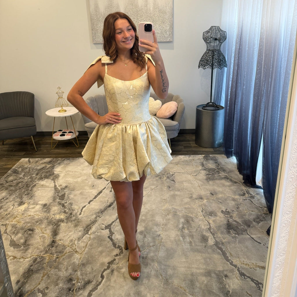 JoycesTPR Sherri Hill 58363 Gold Print 