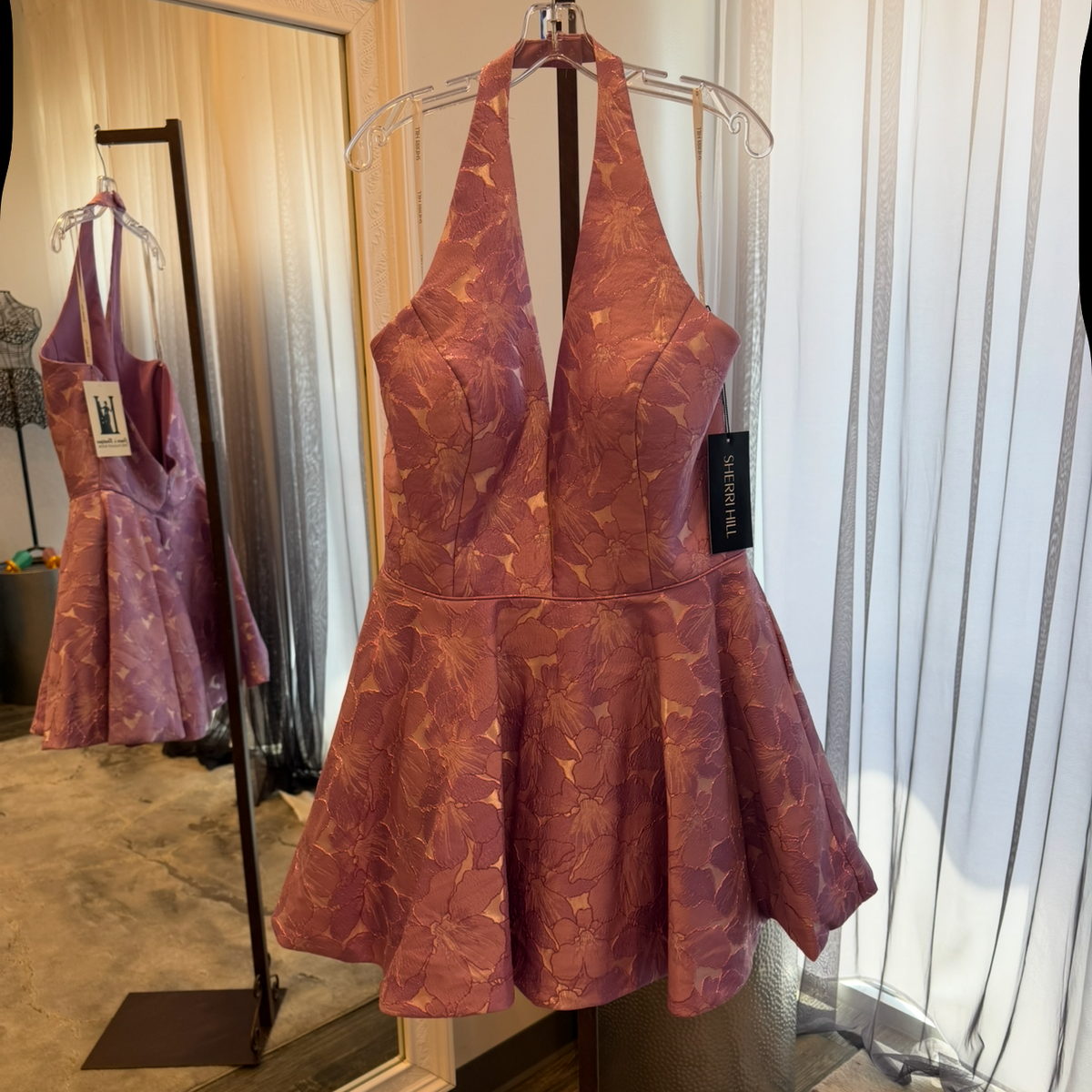 JoycesTPR Sherri Hill 58364 Lilac Print 