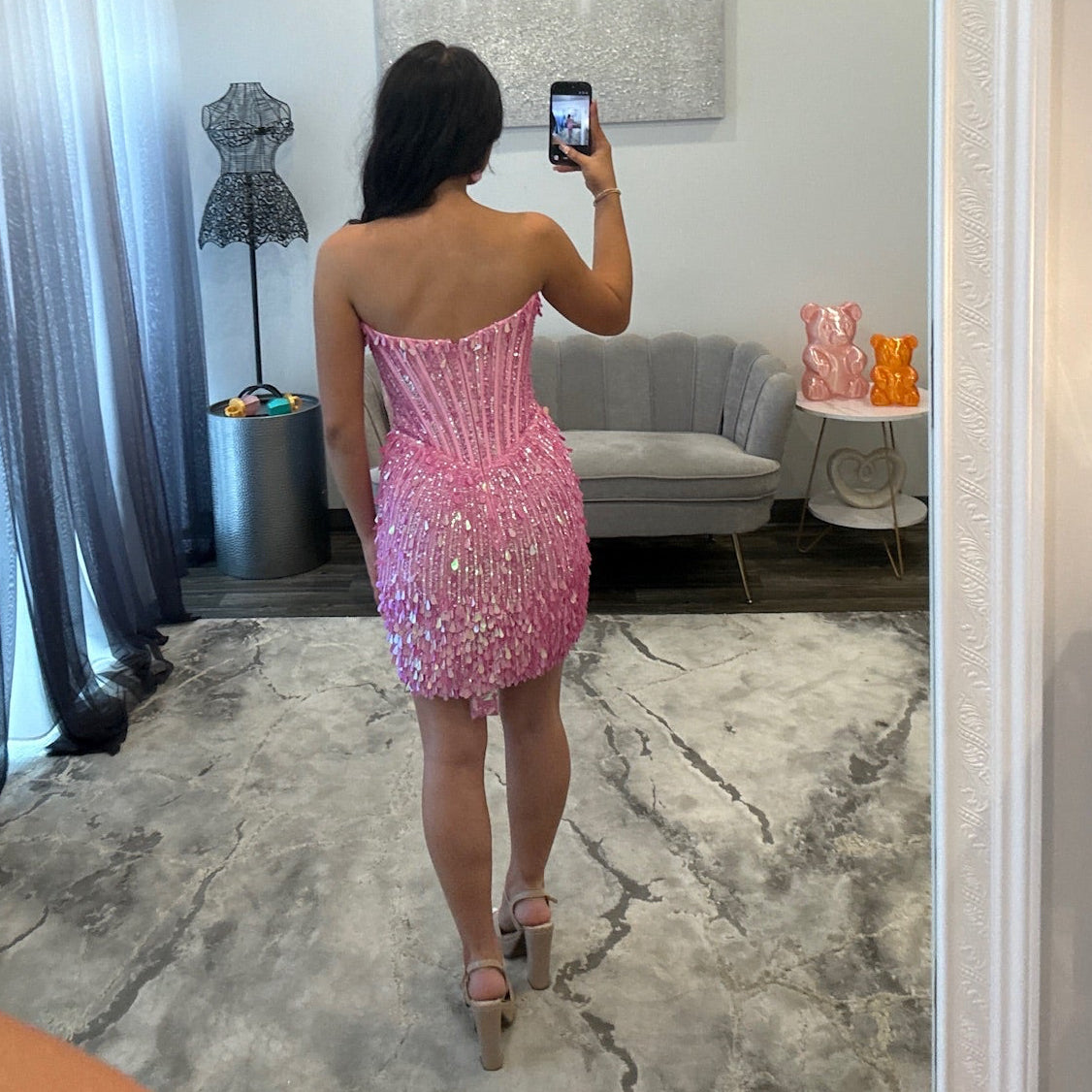 JoycesTPR Sherri Hill 58424 Candy Pink 