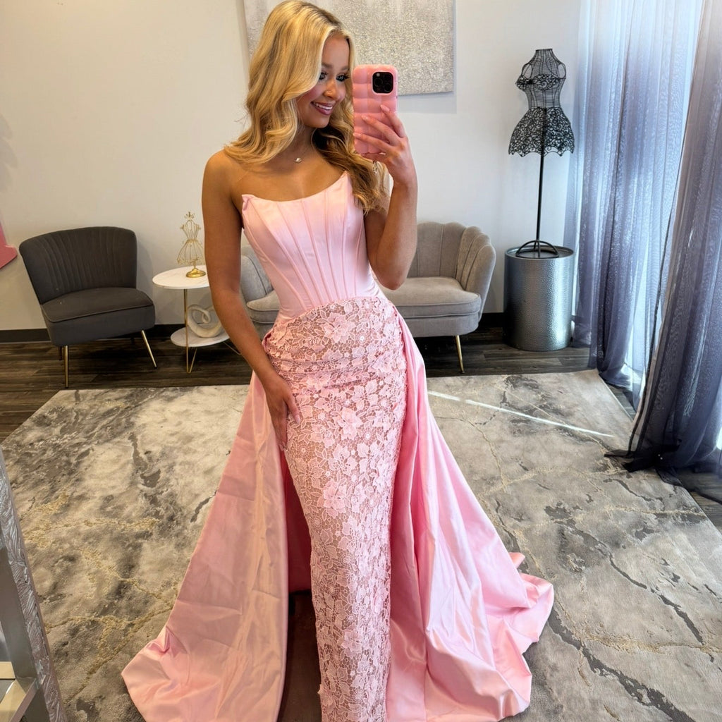 JoycesTPR Sherri Hill 58625 Pink Nude Prom 