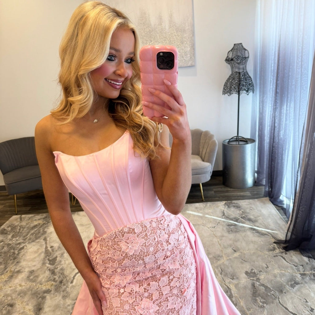 JoycesTPR Sherri Hill 58625 Pink Nude Prom 