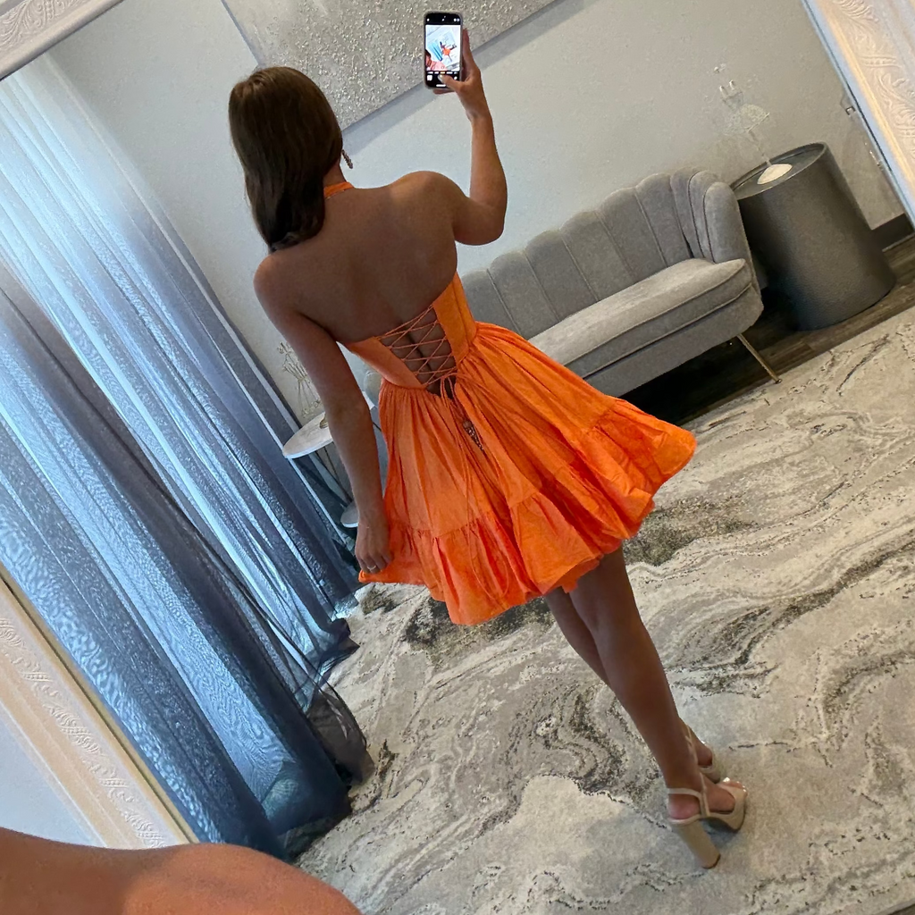 JoycesTPR Sherri Hill 67062 Back Orange