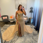 JoycesTPR Sherri Hill 67127 Gold