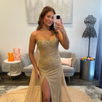 JoycesTPR Sherri Hill 67127 Gold