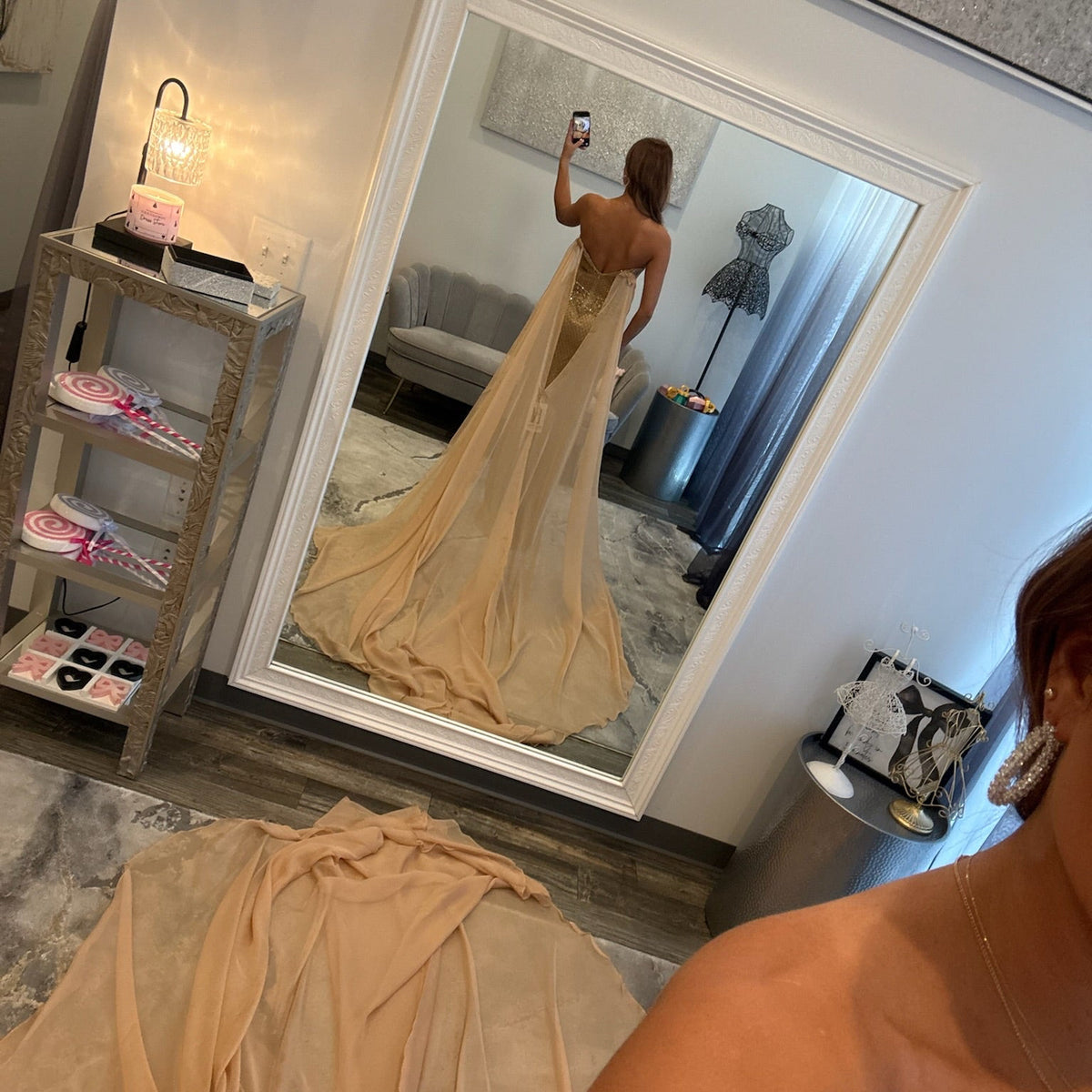 JoycesTPR Sherri Hill 67127 Gold