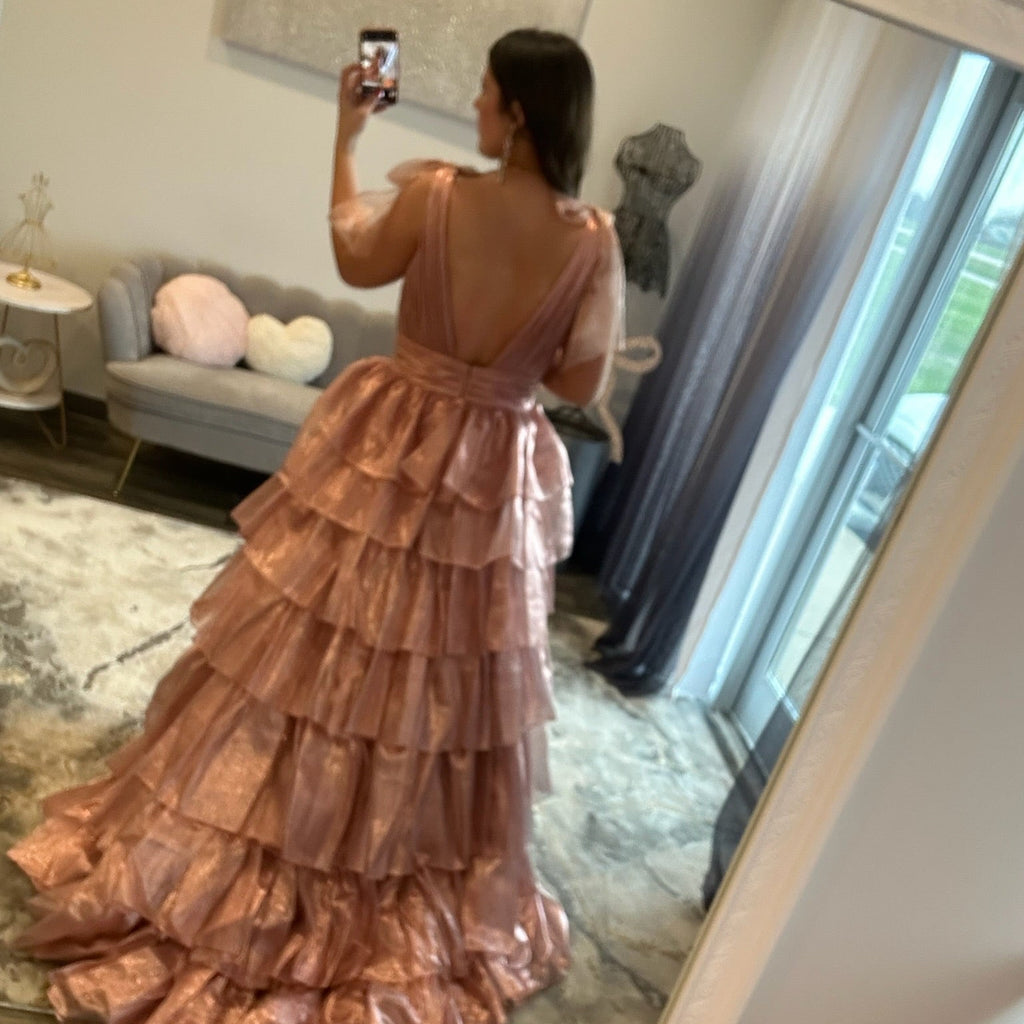 JoycesTPR Sherri Hill Rose BallGown