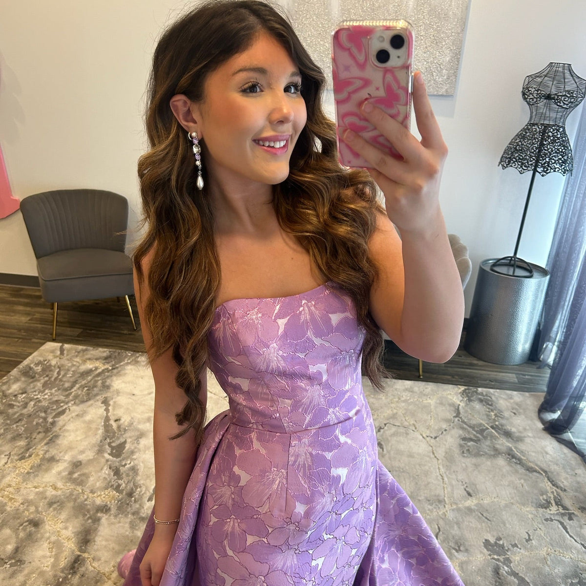JoycesTPR Sherri Hill Style 58357 Lilac Print 