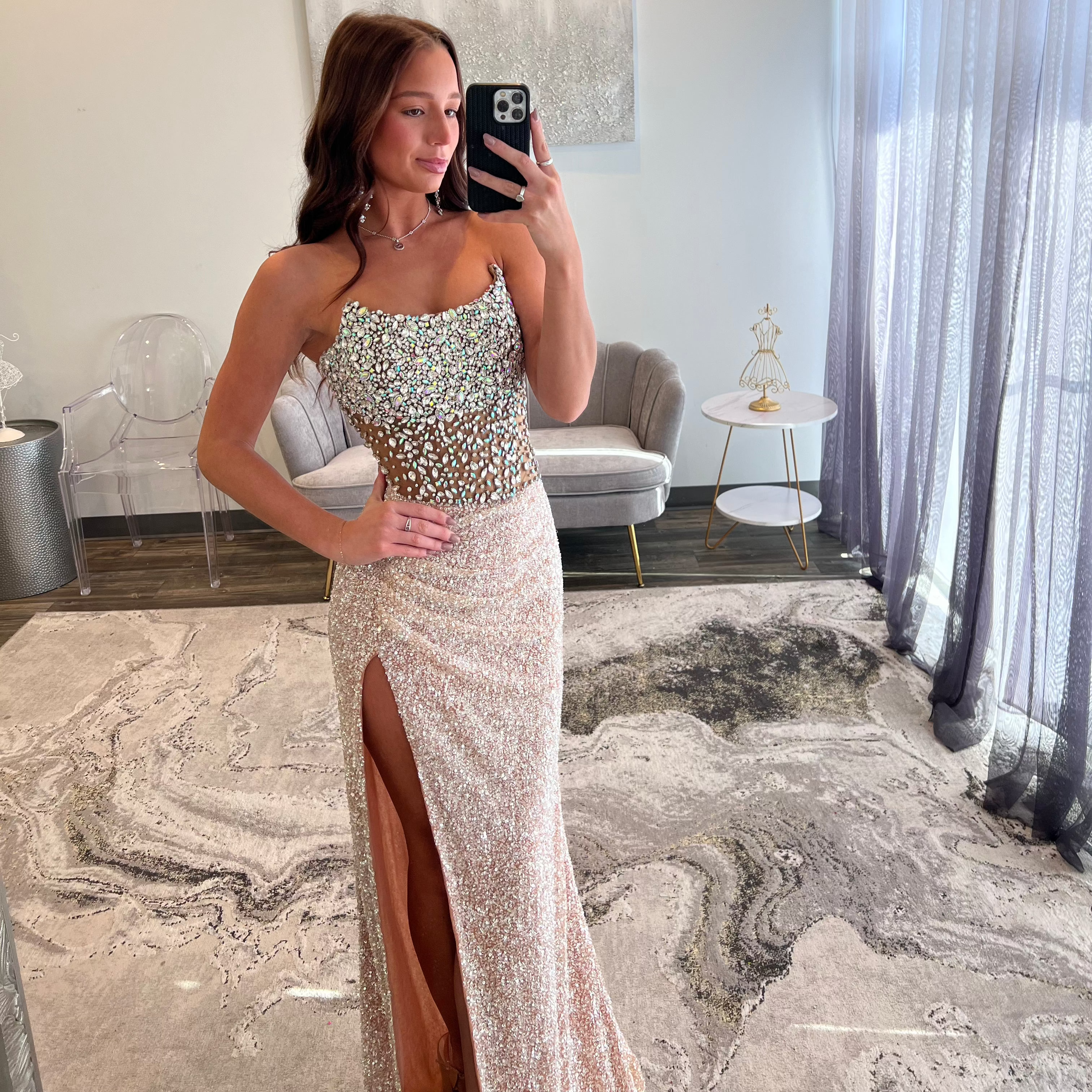Portia and Scarlett PS25425C Silver Nude 