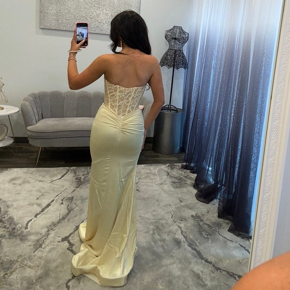 Portia and Scarlett PS 27070 Yellow Prom 