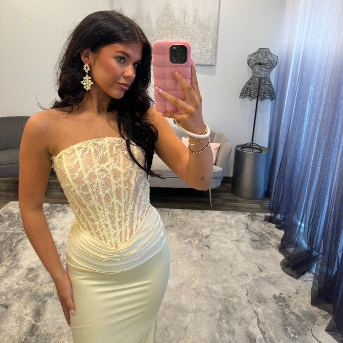 Portia and Scarlett PS 27070 Yellow Prom 