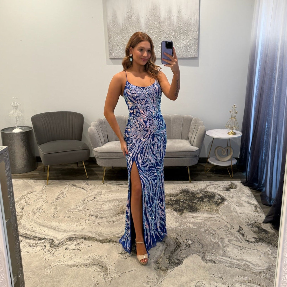 Primavera 4362 Royal Prom Dress 