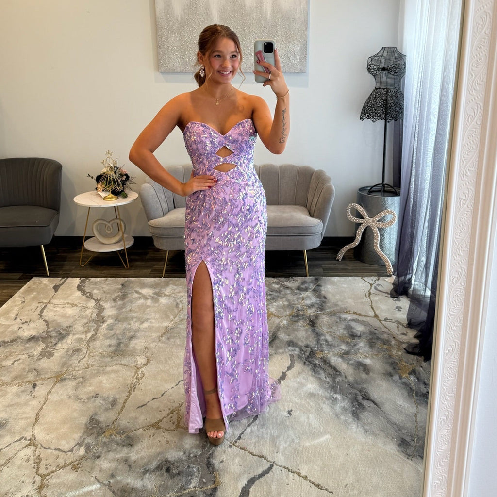 Primaver a4504 Orchid Prom Dress 