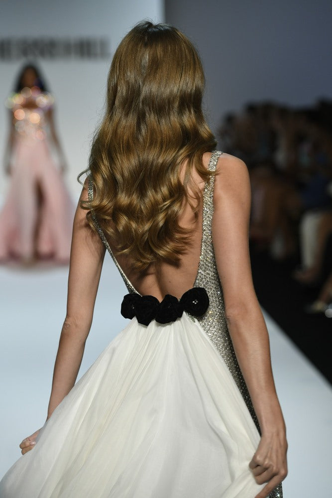 Sherri Hill 46522V | Beaded Couture Gown with Overskirt | Joyce’sTPR