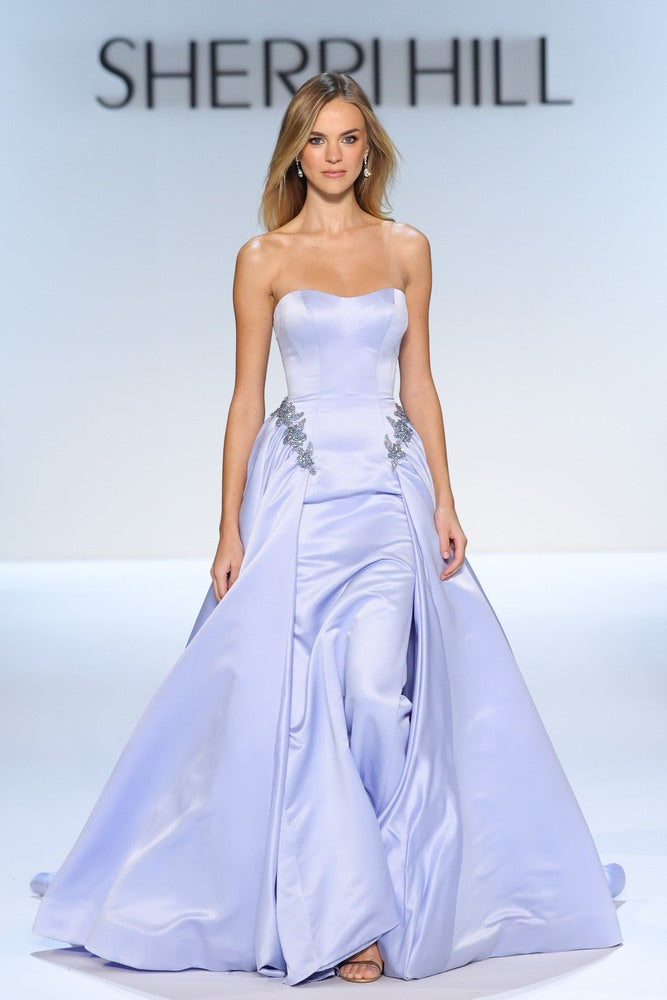 Sherri Hill 46705 | Beaded Couture Gown with Overskirt | Joyce’sTPR