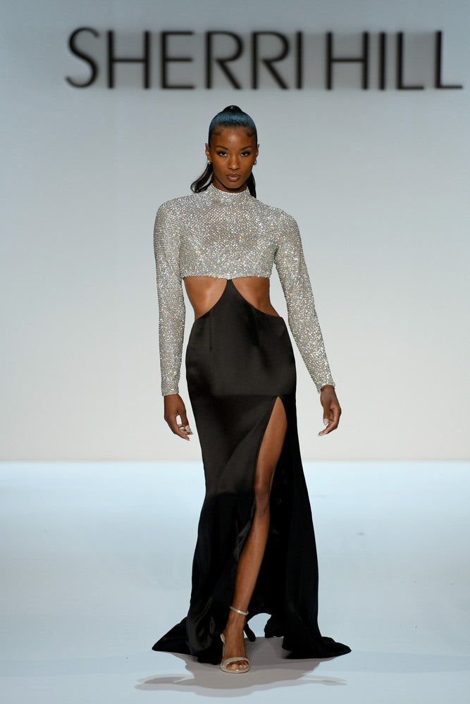Sherri Hill 46718 | Couture Cutout Runway Gown | Joyce’sTPR Pre-Order
