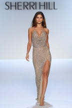 Sherri Hill 46730 | Fully Beaded Couture Gown | Joyce’sTPR
