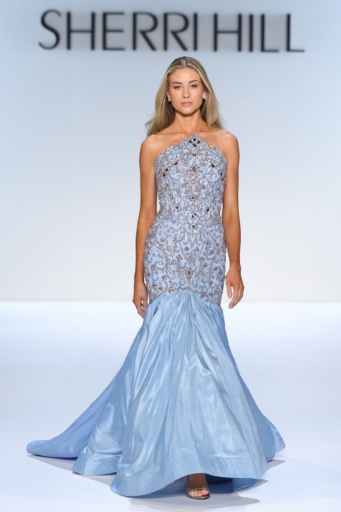 Sherri Hill 46752 | Beaded Mermaid Couture Gown | Joyce’sTPR