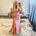 Sherri Hill 5616 Rose Gold  Prom Dress