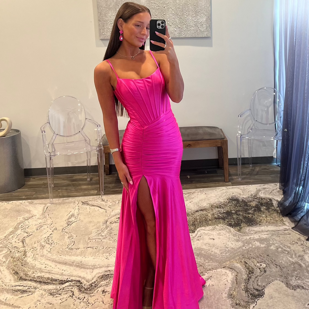 Sherri Hill 56812 Fuchsia 