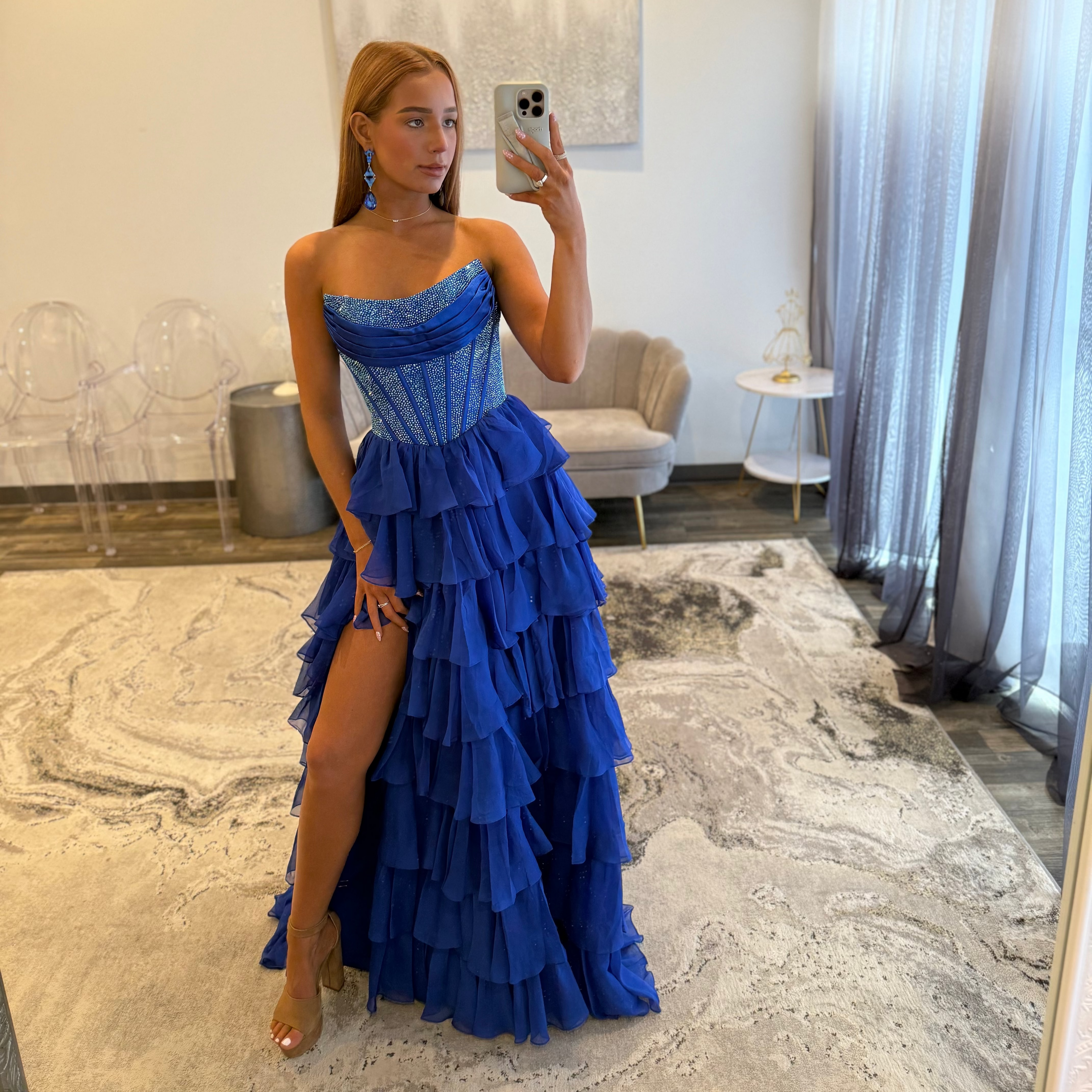 Sherri Hill 57288 Royal Prom Dress Most Requested Style 