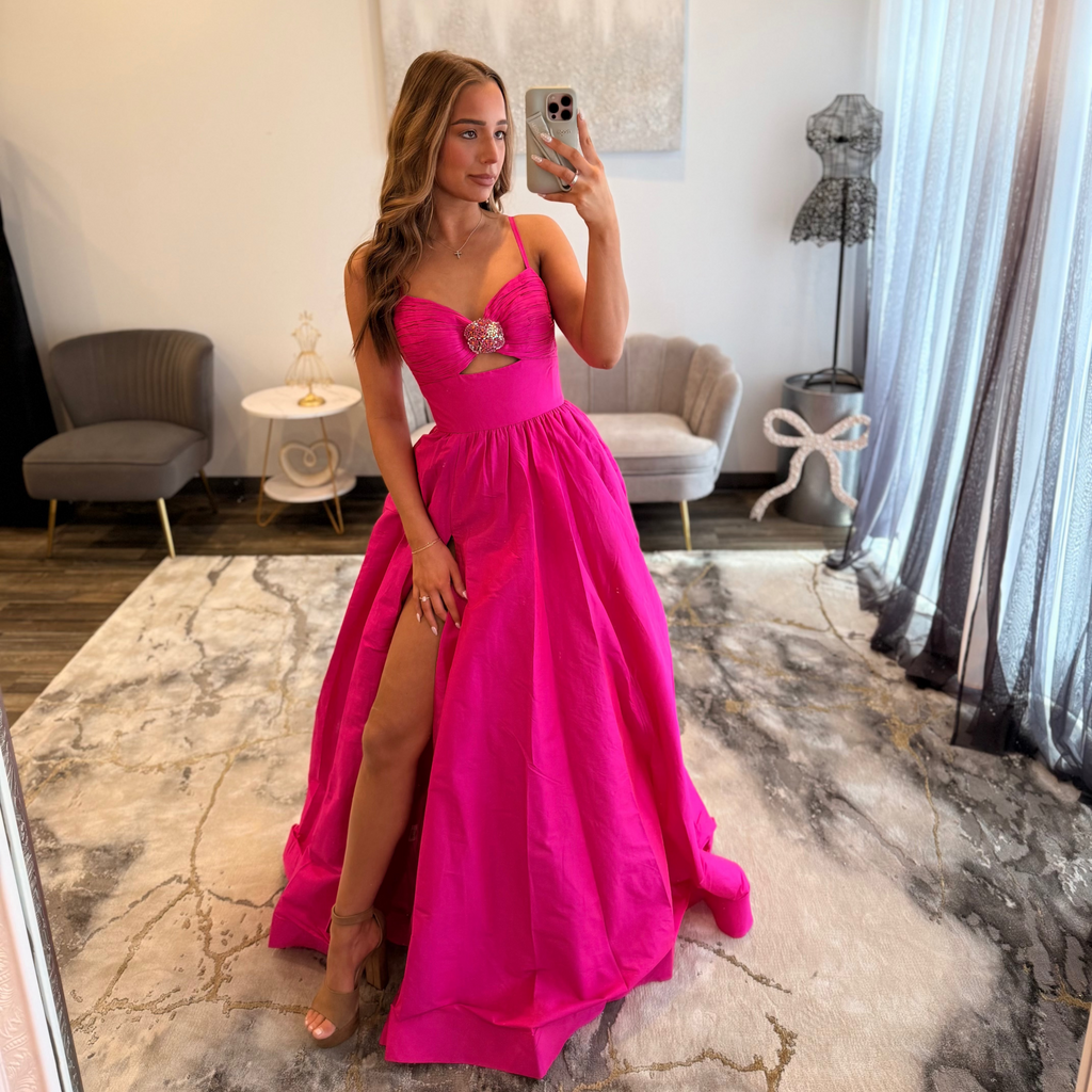 Sherri Hill 57505 Bright Fuchsia JoycesTPR Prom Dress 