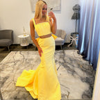 Sherri Hill 57616 Yellow 
