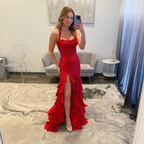 Sherri Hill 57618 Red Prom Dress 