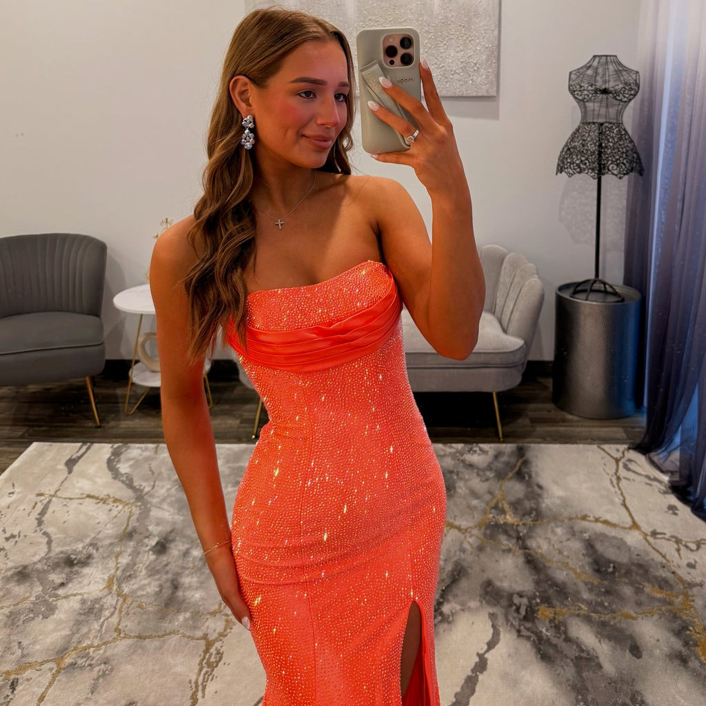 Sherri Hill 57627 Orange Prom 