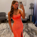 Sherri Hill 57627 Orange Prom 