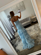Sherri Hill 57646 Light Blue JoycesTPR Prom Dress Up Close 