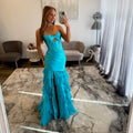 Sherri Hill 57683 Teal Prom Dress