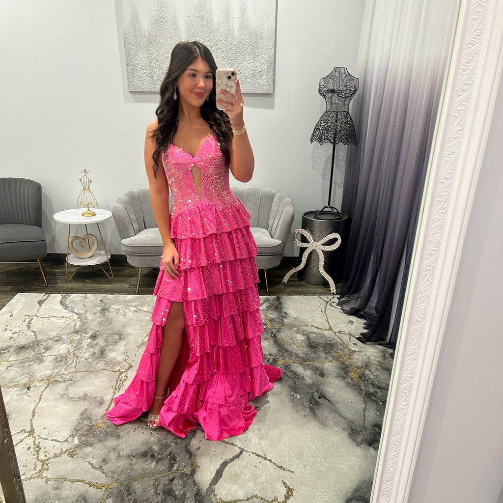 Sherri Hill 57700 Fuchsia 