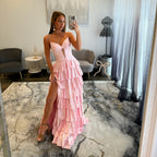 Sherri Hill 57700 Pink Prom Dress