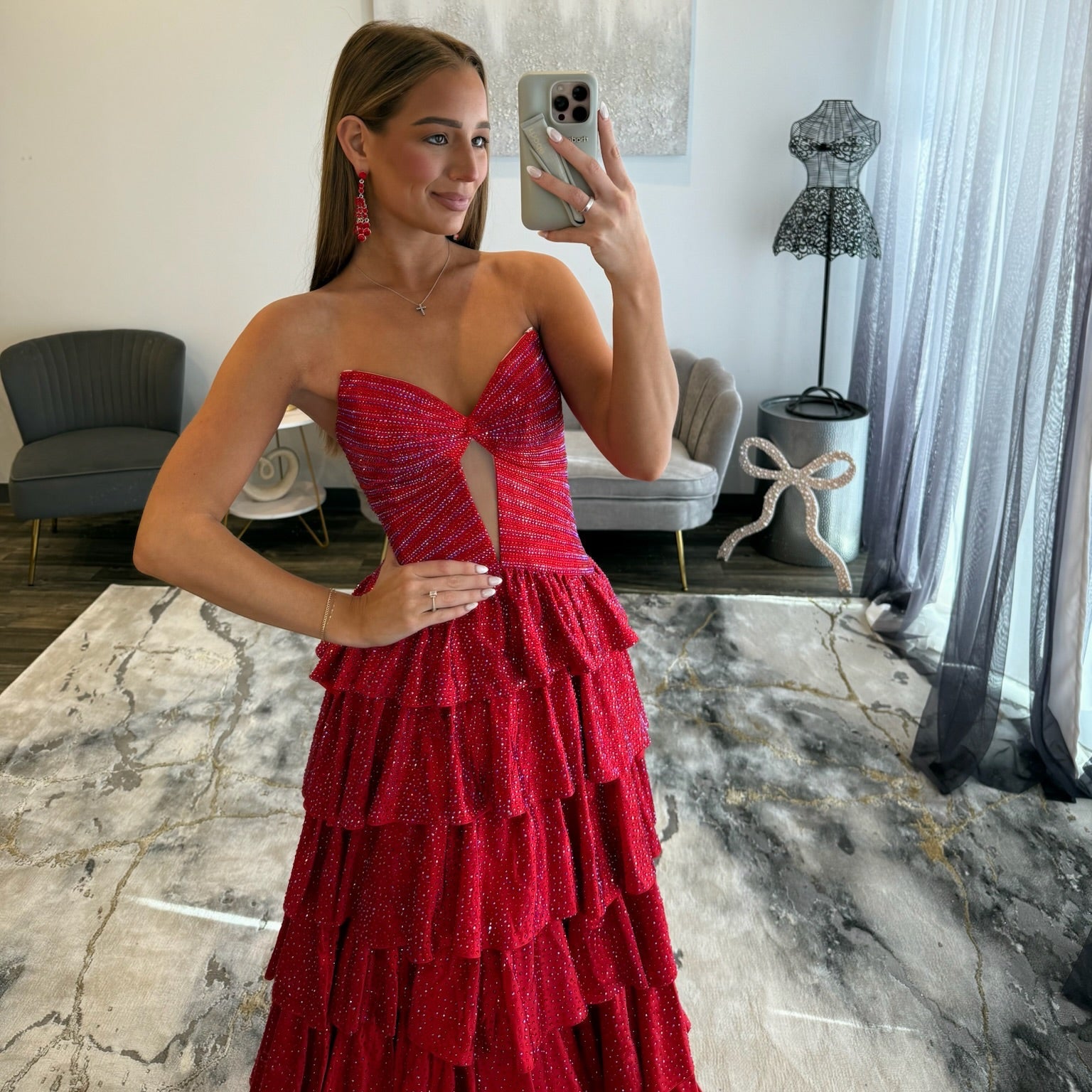 Sherri Hill 57700 Red 