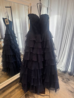 Sherri Hill 57714 Navy Prom Dress JoycesTPR