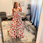 Sherri Hill 57726 Ivory Print Ballgown JoycesTPR