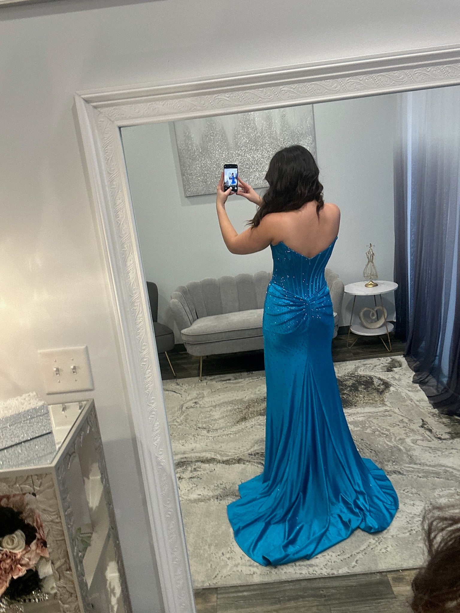 Sherri Hill 57805 JoycesTPR Peacock 