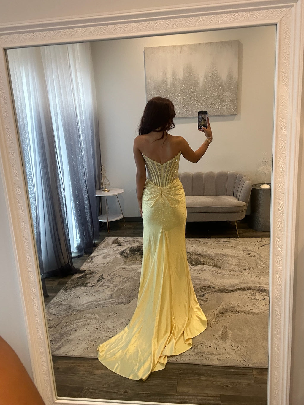 Sherri Hill 57805 JoycesTPR Yellow 