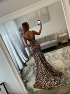 Sherri Hill 57841 Cheetah Print Prom Dress JoycesTPR