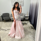 Sherri Hill 57943 Light Pink Prom Dress 